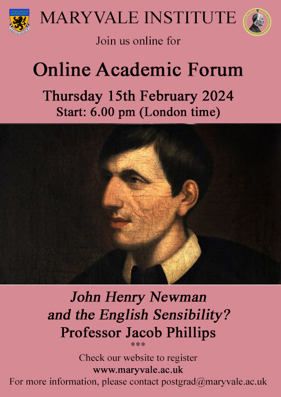 Academic Forum Flyer: Professor Jacob Phillips